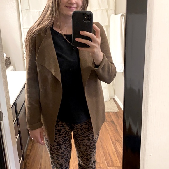 🎉SALE🎉 EILEEN FISHER Wool Cardigan Brown Size Medium - Picture 6 of 15